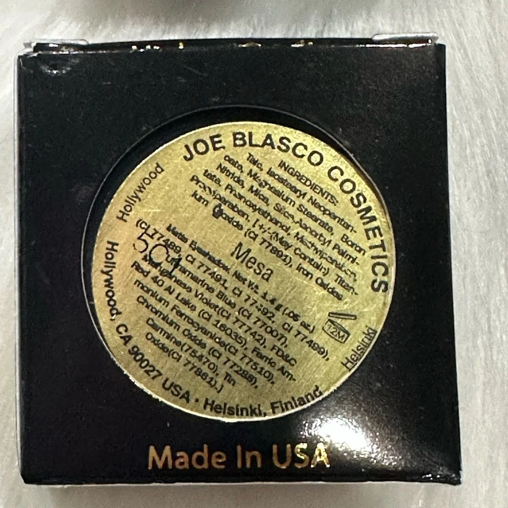 Joe Blasco 5-Piece Eyeshadow Bundle – Mesa, Dark Buff, Allure, Autumn, Dark Buff